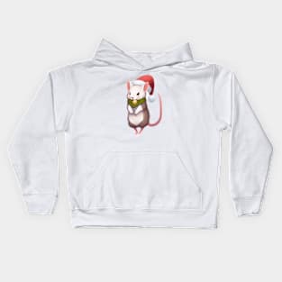 Cute Rat Drawing Kids Hoodie